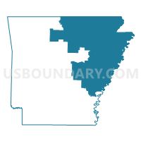 Congressional District 1 in Arkansas